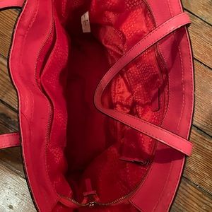Salmon laptop bag